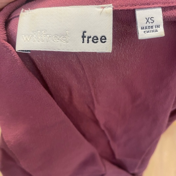 Wilfred tie front blouse - Picture 4 of 4